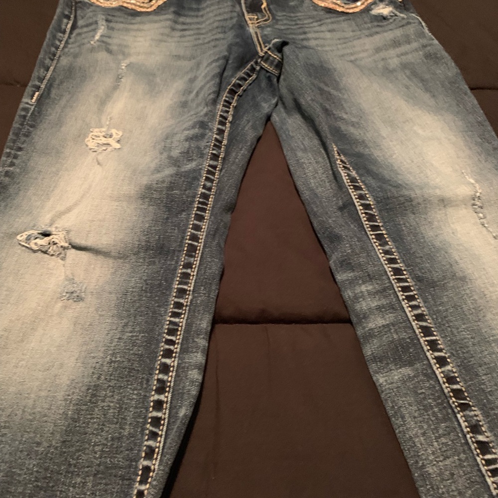 Vigoss bootcut, with slight deconstruction.